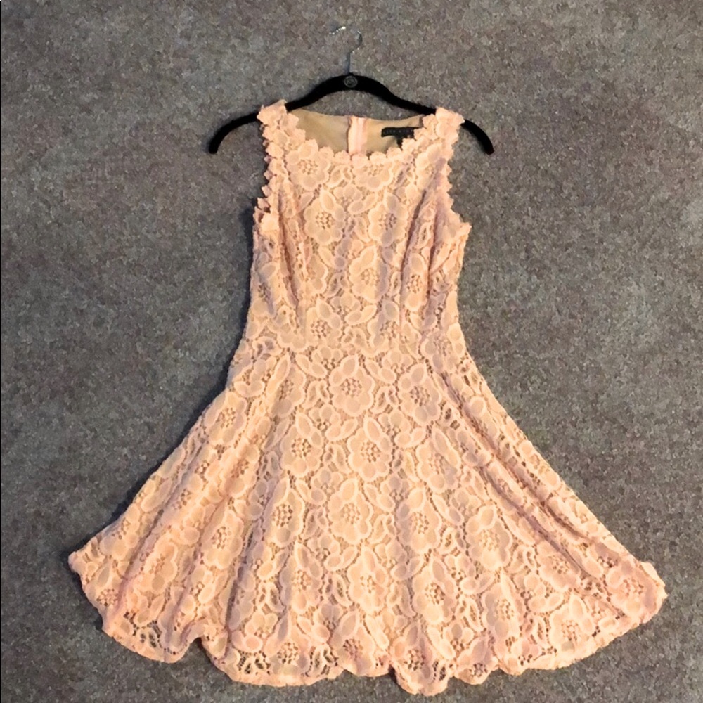Pink lace dress! New / never worn